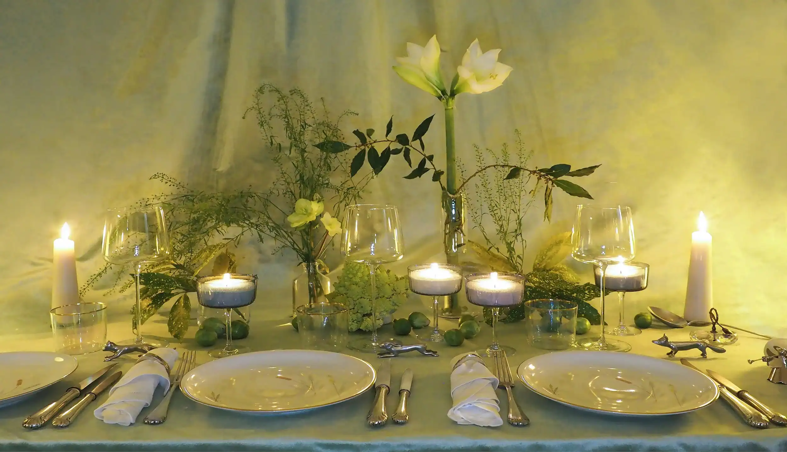 The Enchanted Forest will be my Christmas tablescape this year